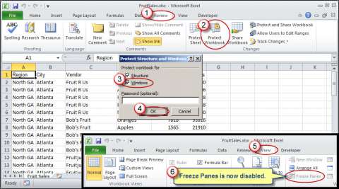 Freeze Rows When Scrolling Excel For Mac